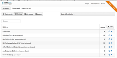 PNG of OSDE demo Entities (Subjects) view